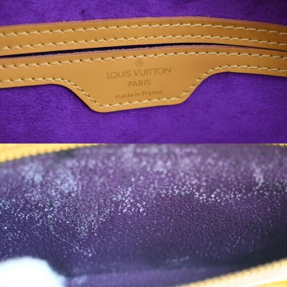 LOUIS VUITTON LV Mabillon Backpack Bag Epi Leather Yellow France M52239 82CA086 - Picture 13 of 14